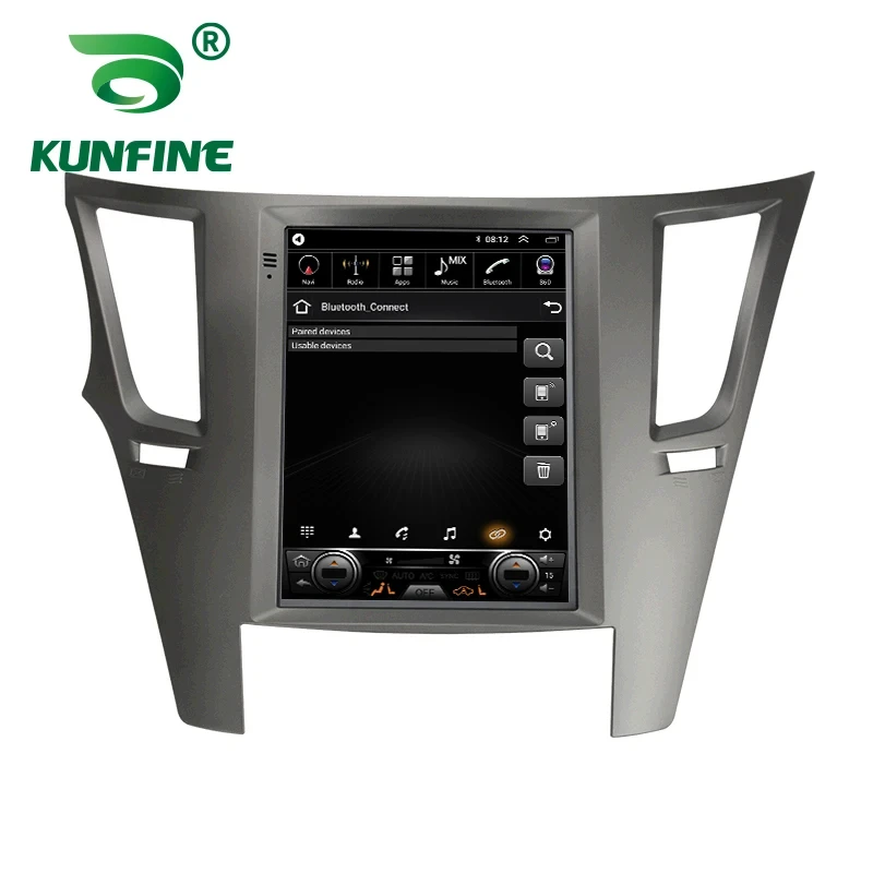 tesla style multimedia video player for subaru outback