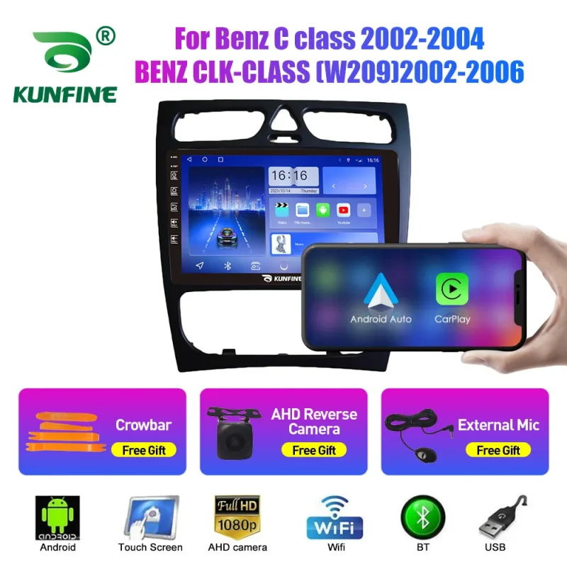 touchscreen multimedia system for Benz CLK CLASS